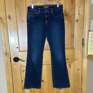 Lucky Brand Women's Dark Blue Flare Jeans